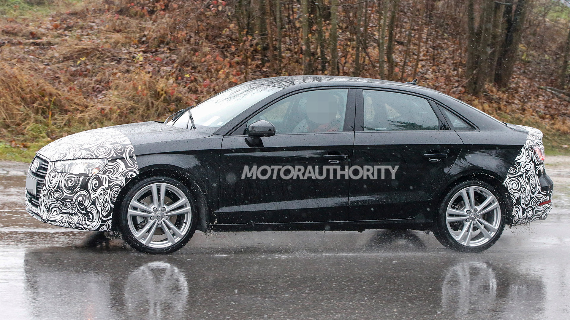 2018 Audi A3 facelift spy shots - Image via S. Baldauf/SB-Medien