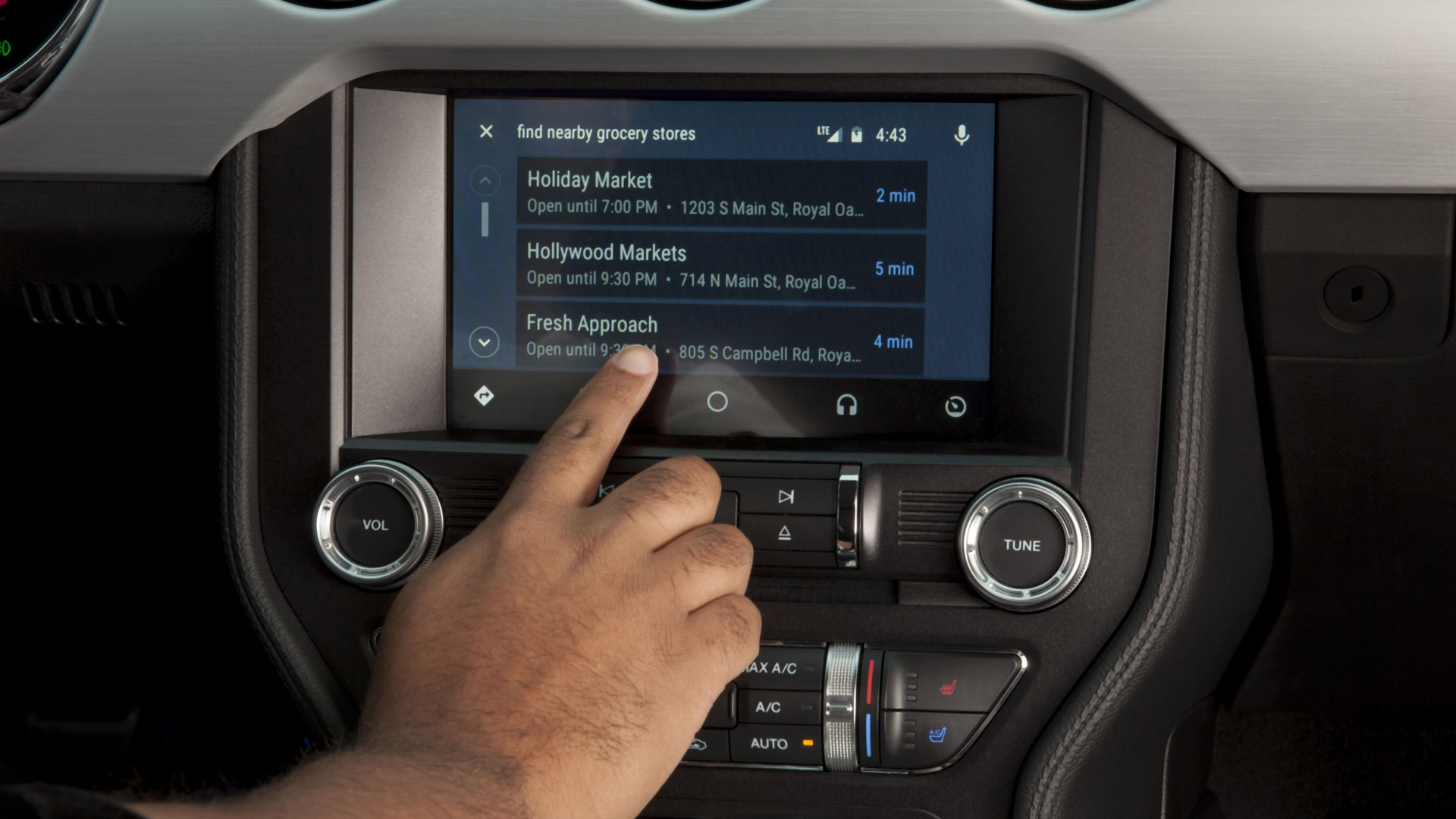 Ford Sync 3 infotainment system