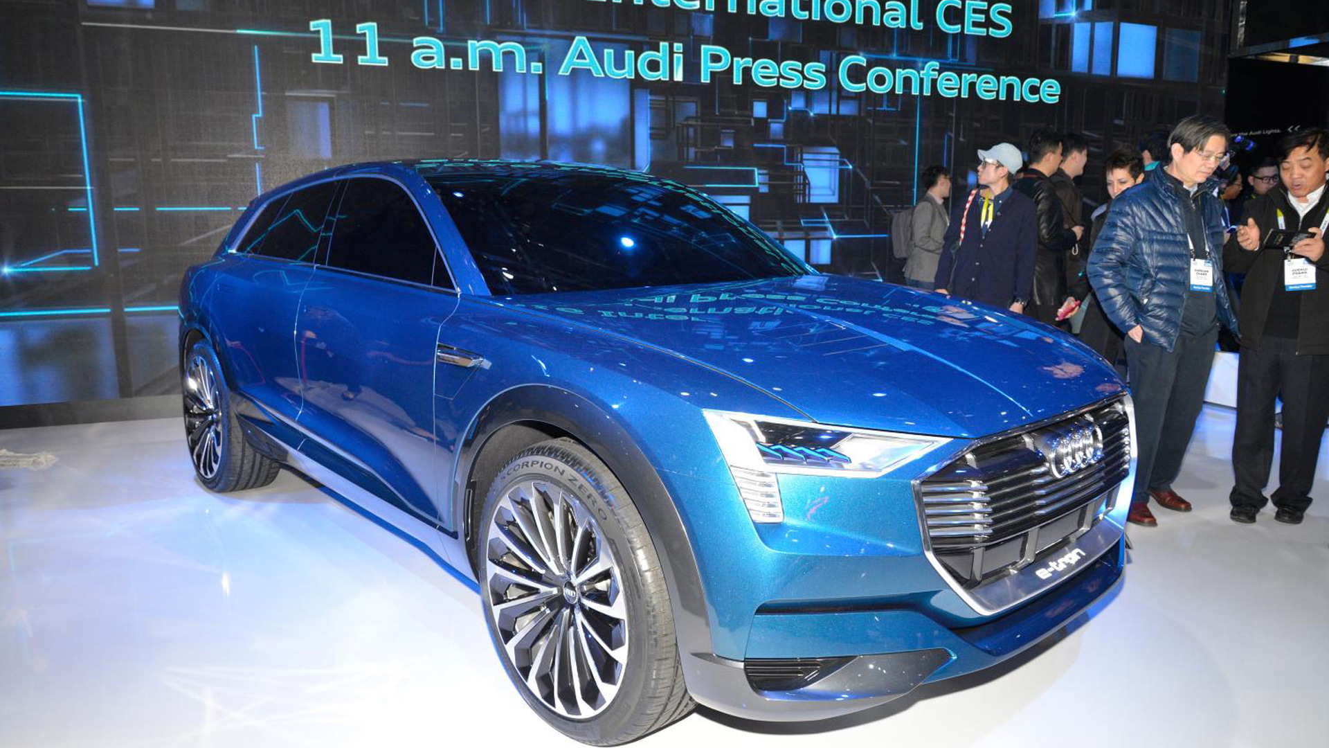 Audi e-tron Quattro concept - 2016 Consumer Electronics Show