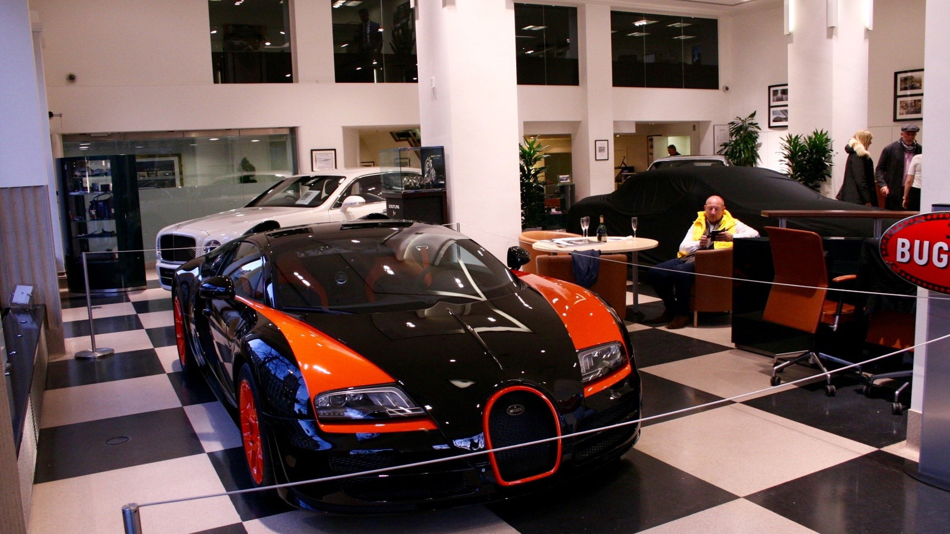 Bugatti Veyron Grand Sport Vitesse World Record Car - Image via H.R. Owen