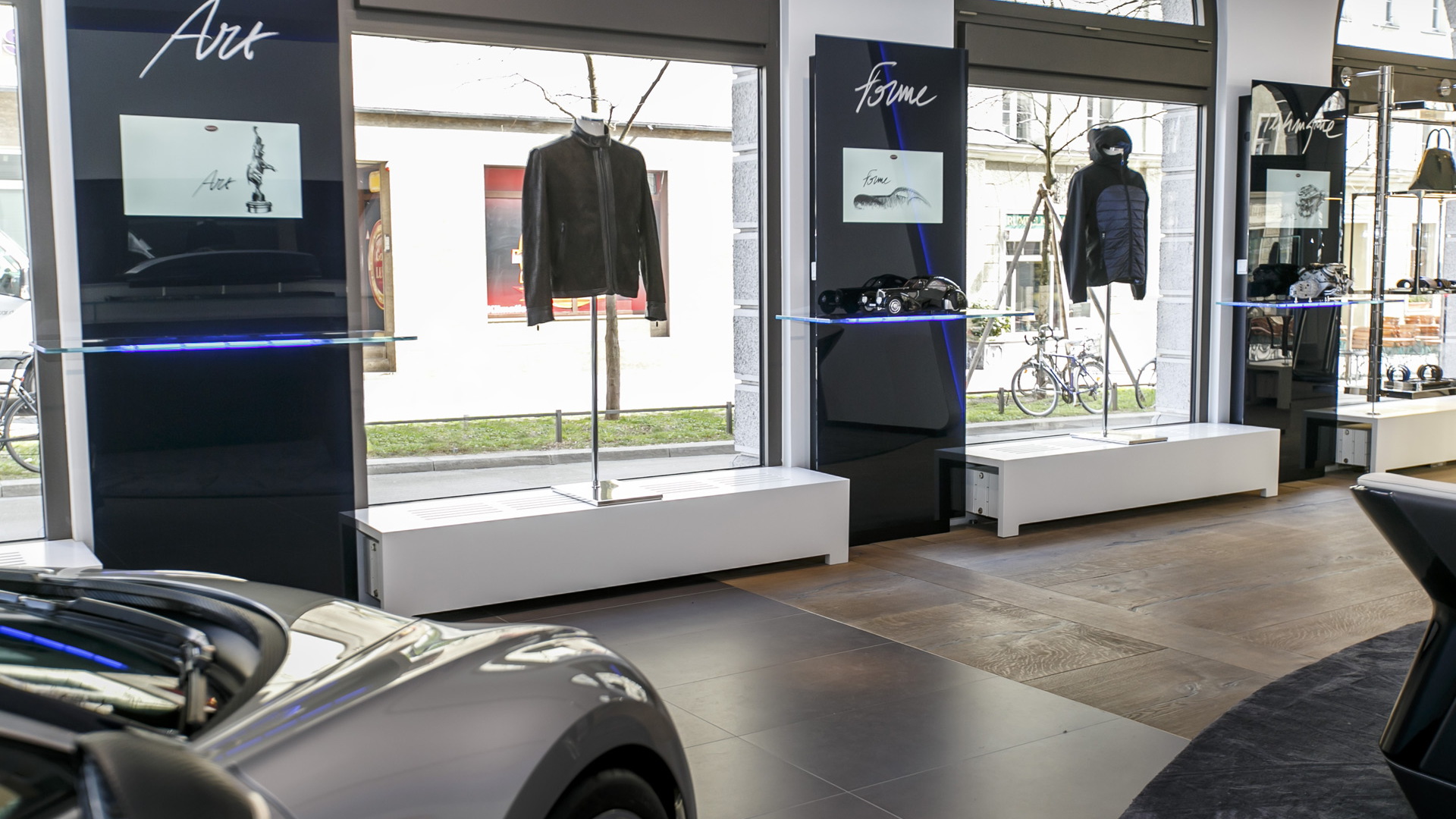 Bugatti Munich boutique and showroom