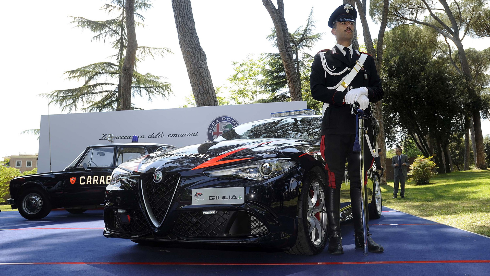 2017 Alfa Romeo Giulia Quadrifoglio delivered to Italy’s Carabinieri police
