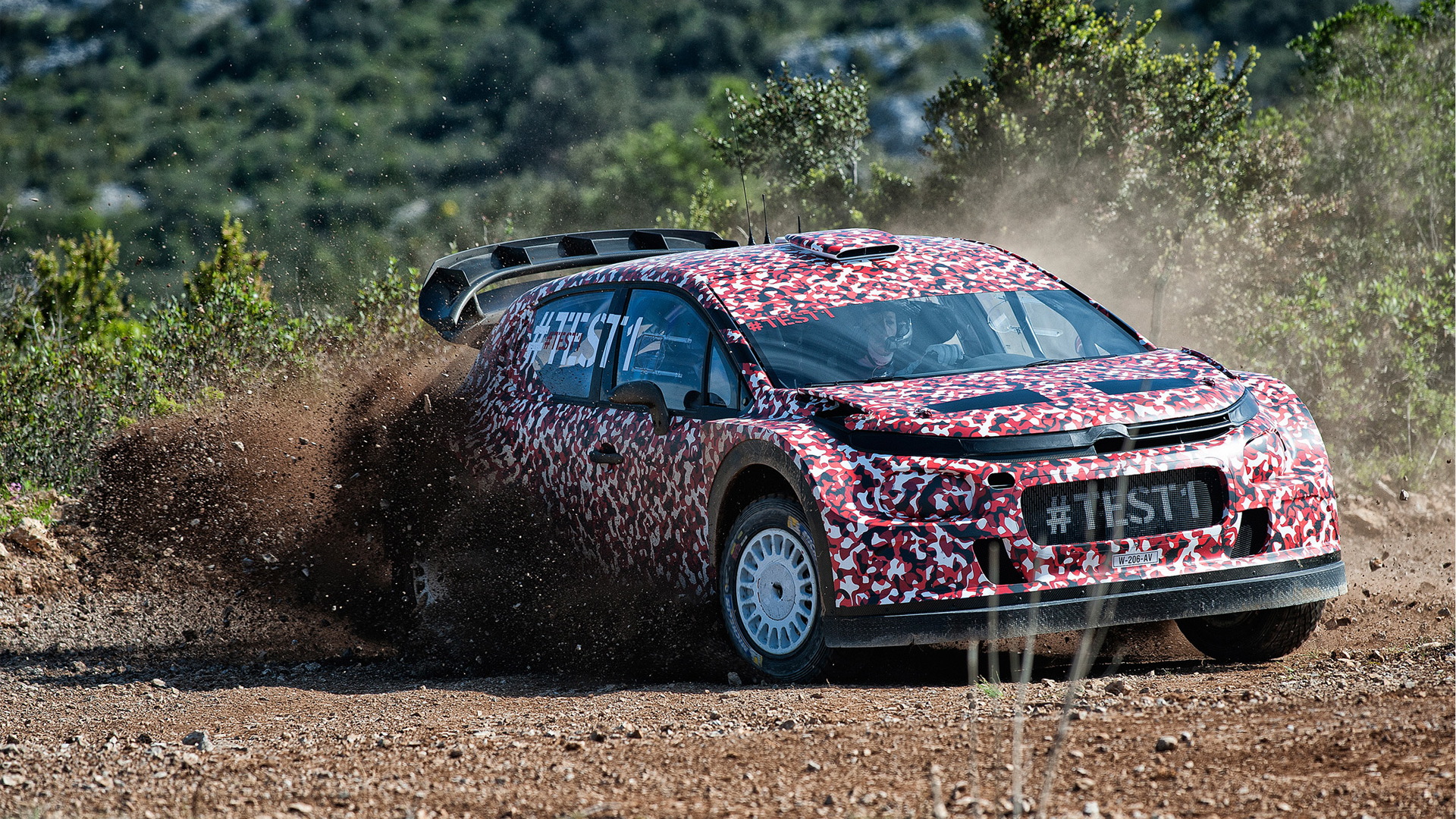 Teaser for 2017 Citroën C3 WRC