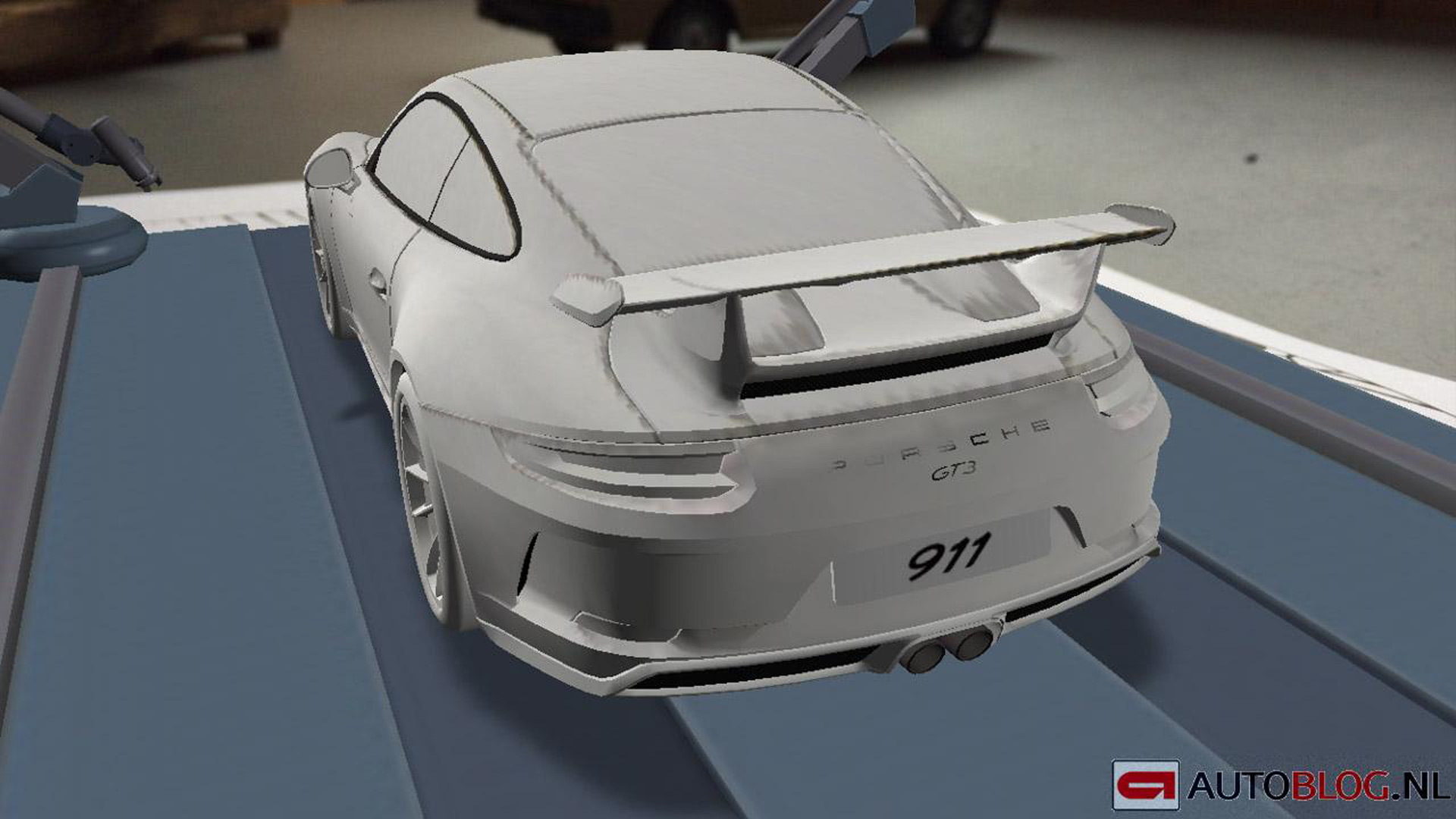 2017 Porsche 911 GT3 leaked - Image via Autoblog.nl