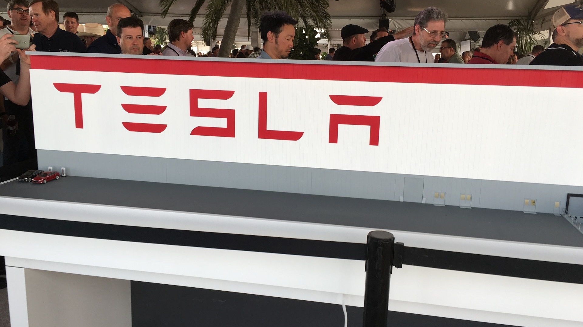 Tour of Tesla battery gigafactory for invited owners, Reno, Nevada, July 2016