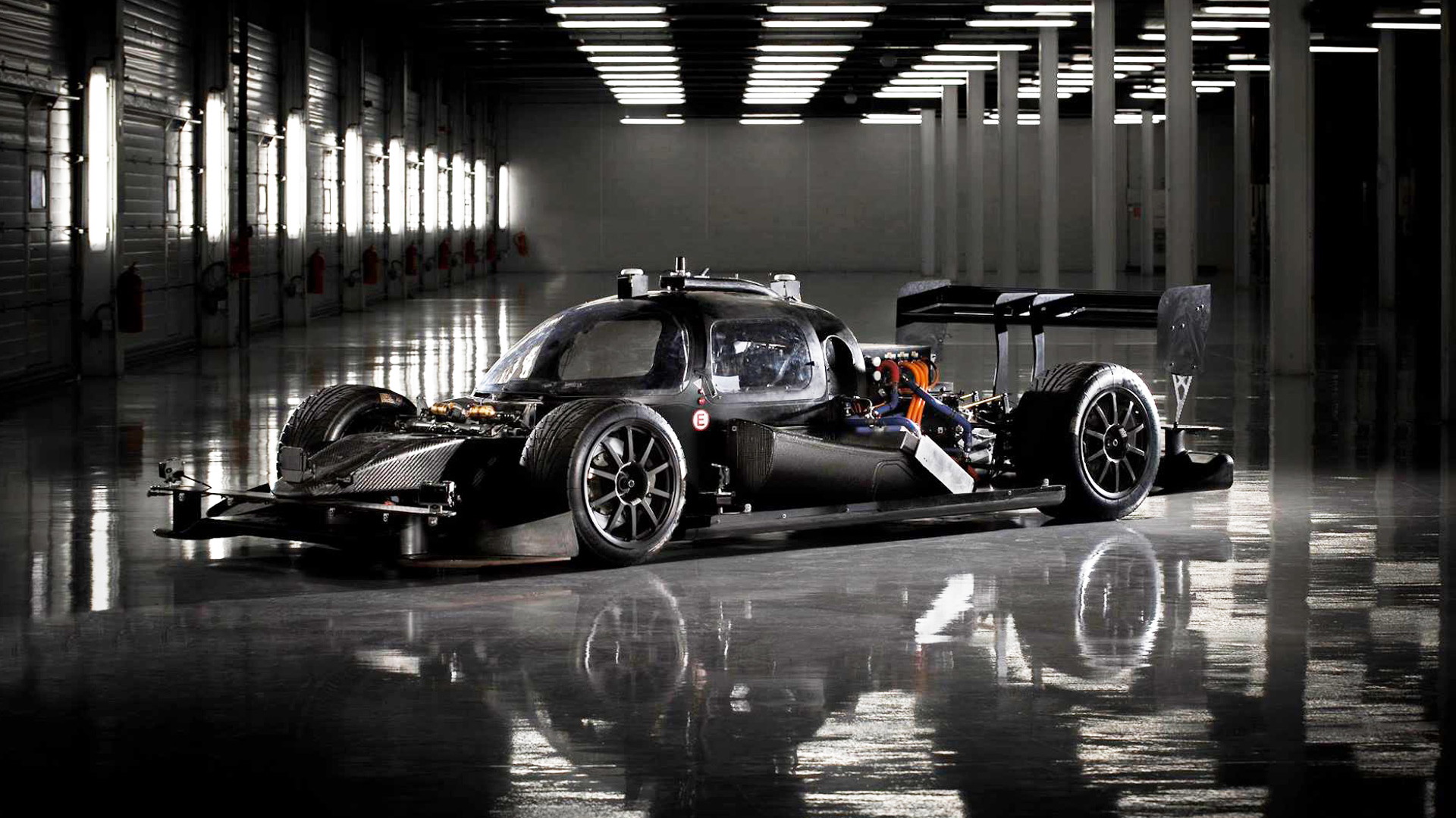 Roborace autonomous race car prototype