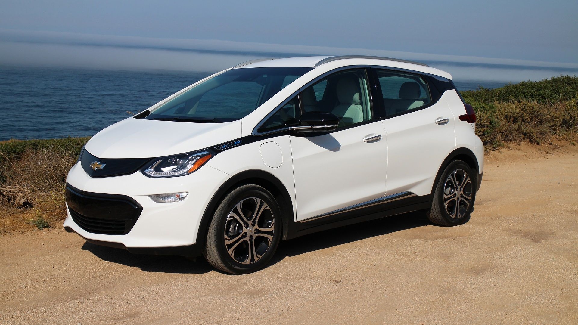 2017 Chevrolet Bolt EV, road test, California coastline, Sep 2016