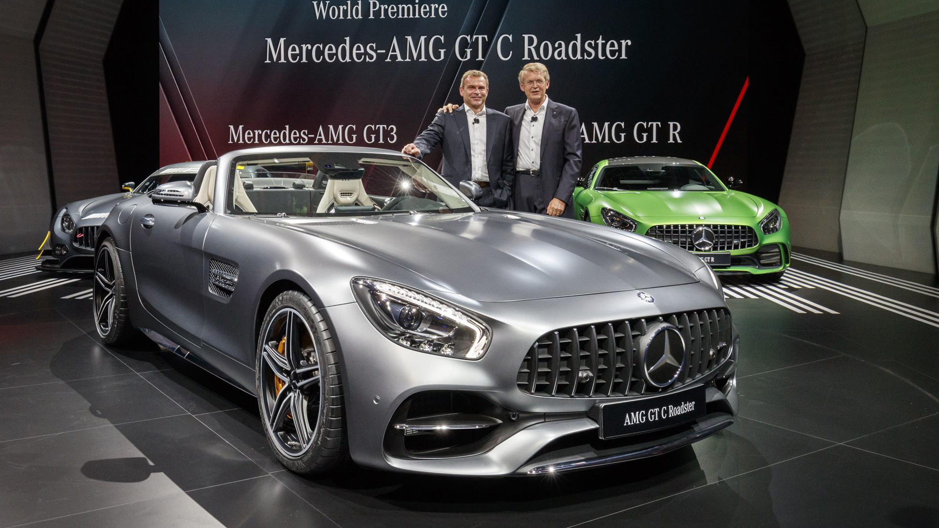 2018 Mercedes-AMG GT C Roadster, 2016 Paris auto show