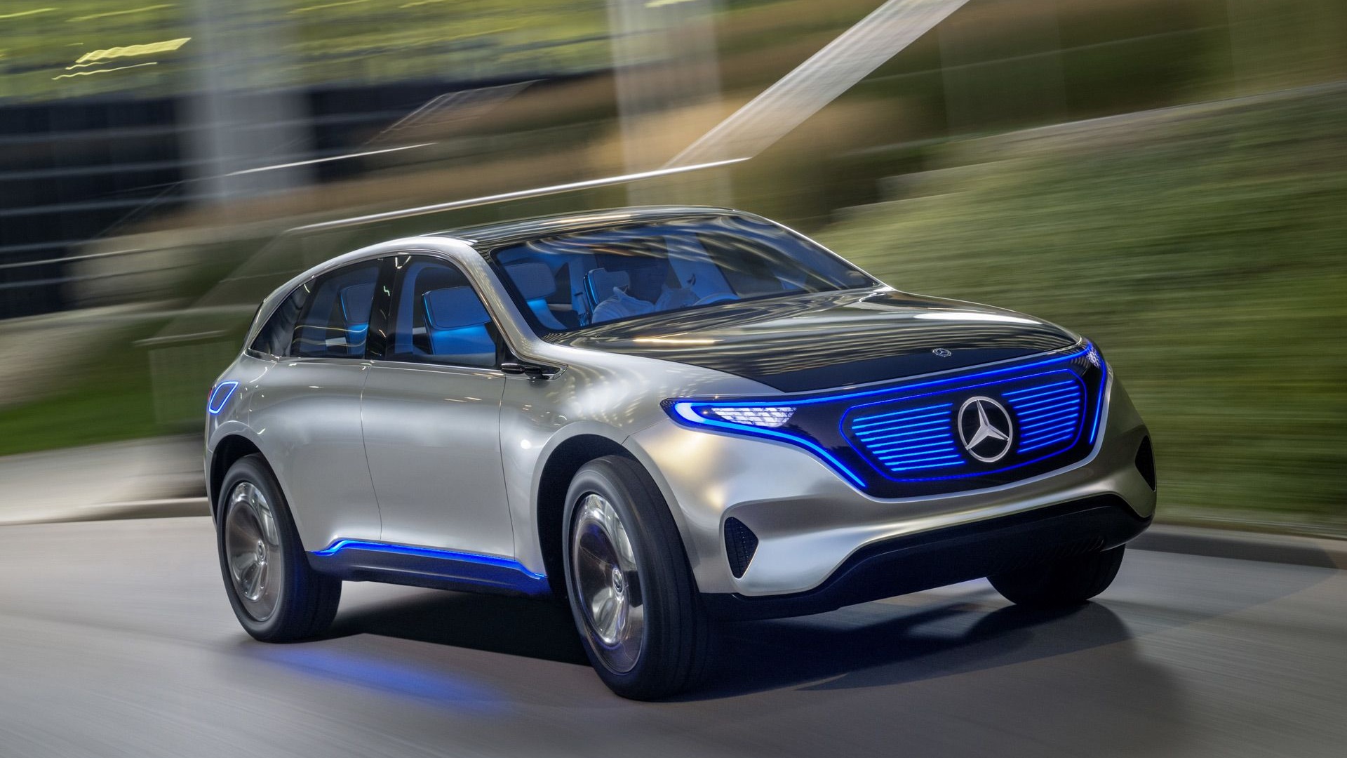 Mercedes-Benz Generation EQ concept, 2016 Paris auto show