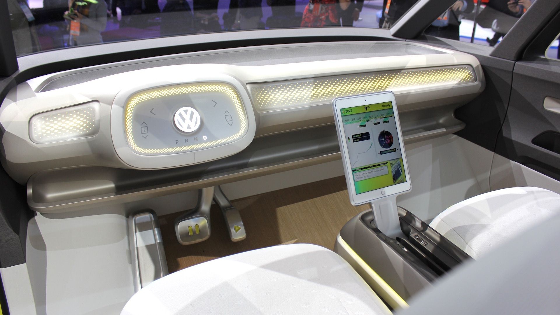 Volkswagen ID Buzz concept, 2017 Detroit auto show