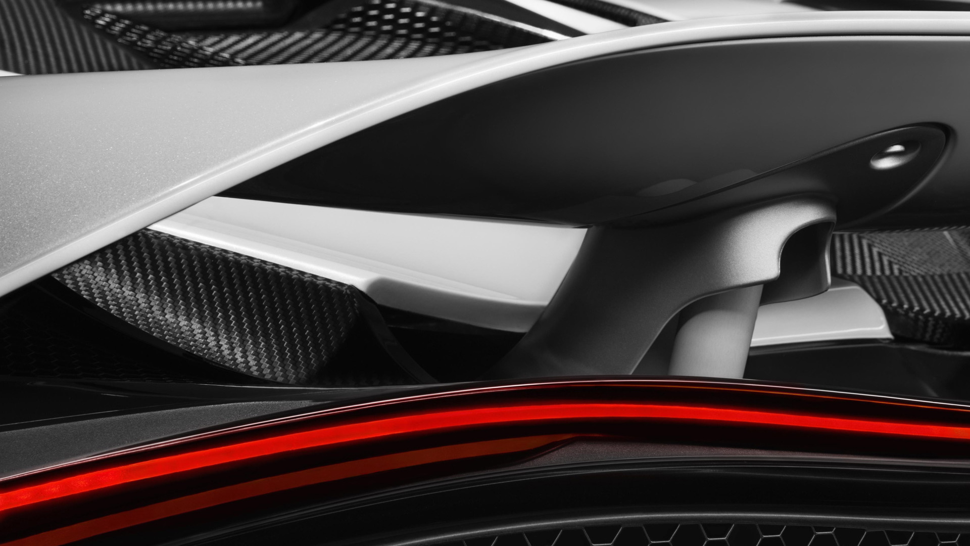 Teaser for new McLaren Super Series model debuting at 2017 Geneva auto show
