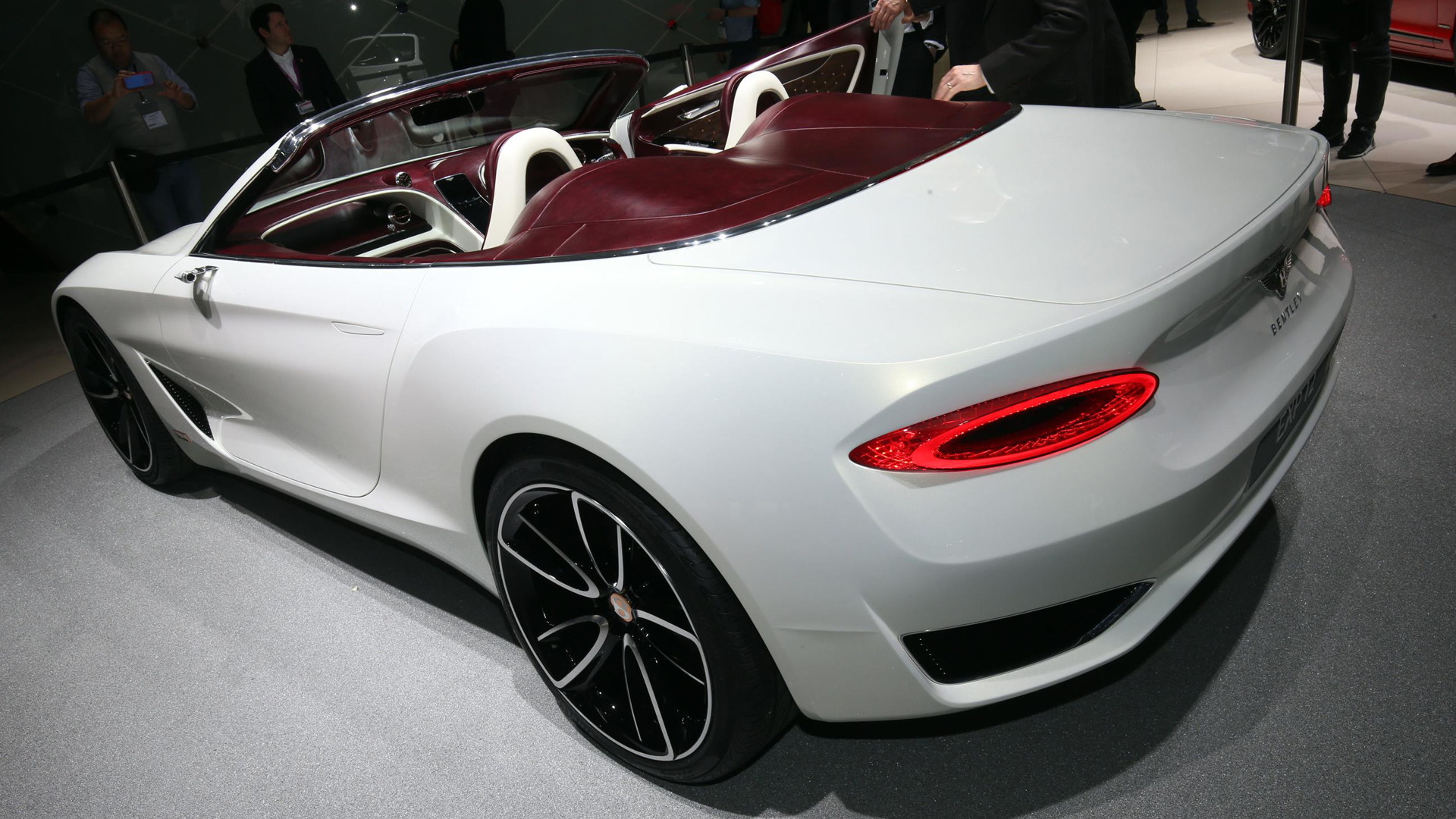 All Electric Bentley Convertible Concept Shown At Geneva