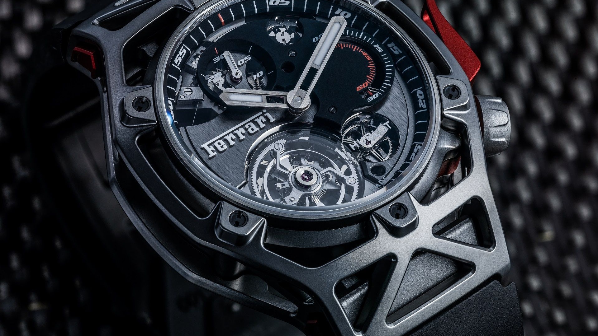 Hublot Techframe Ferrari 70 Years Tourbillon Chronograph