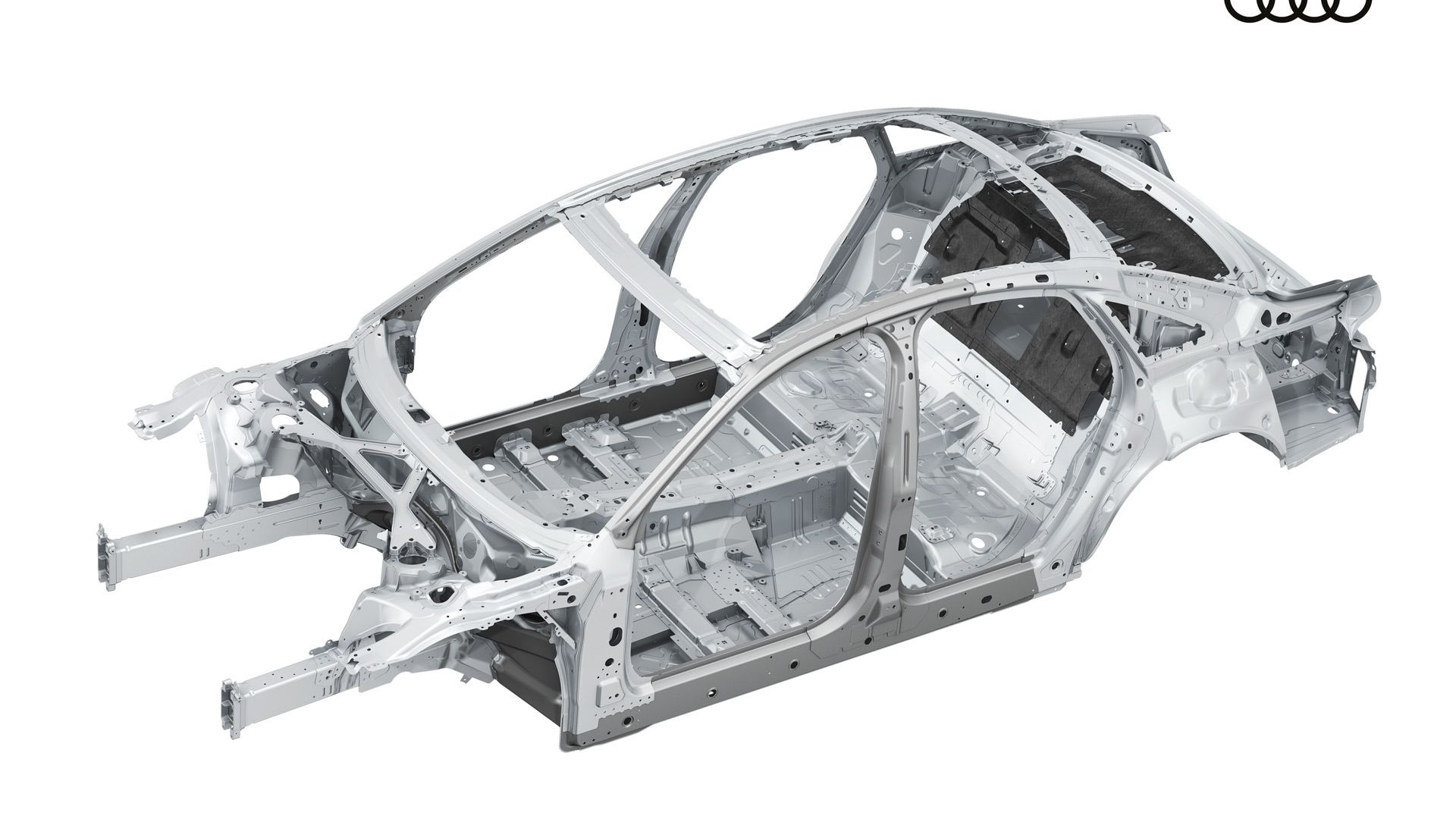 2019 Audi A8’s multi-material spaceframe