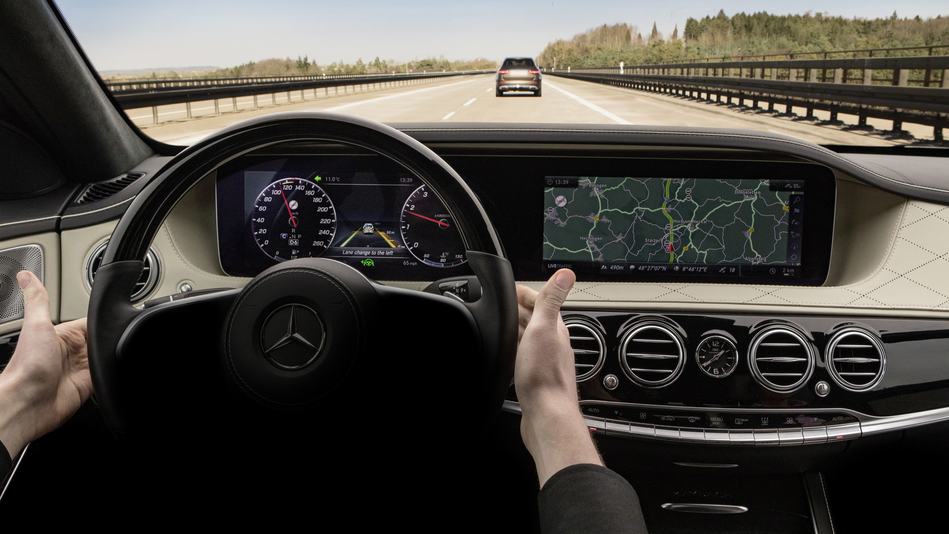2018 Mercedes-Benz S-Class will automatically brake for bends and intersections