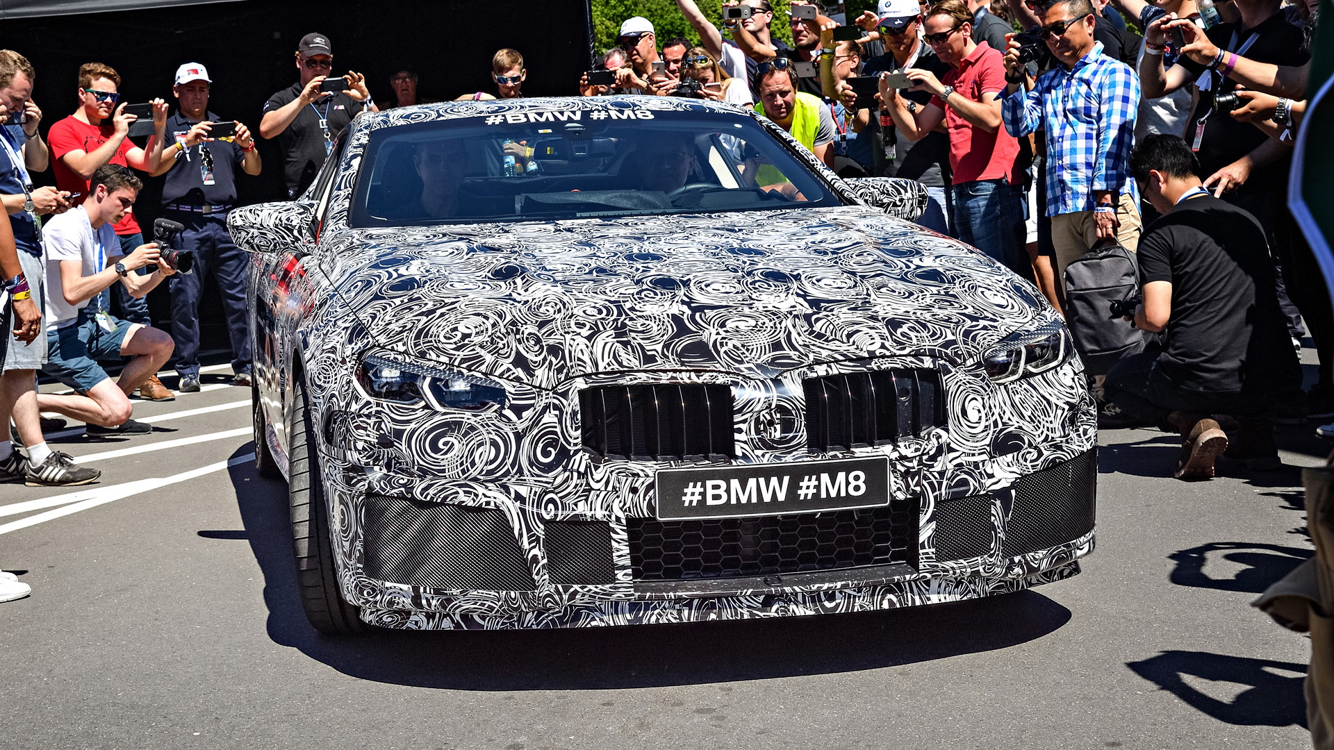 BMW M8 prototype, 2017 M Festival