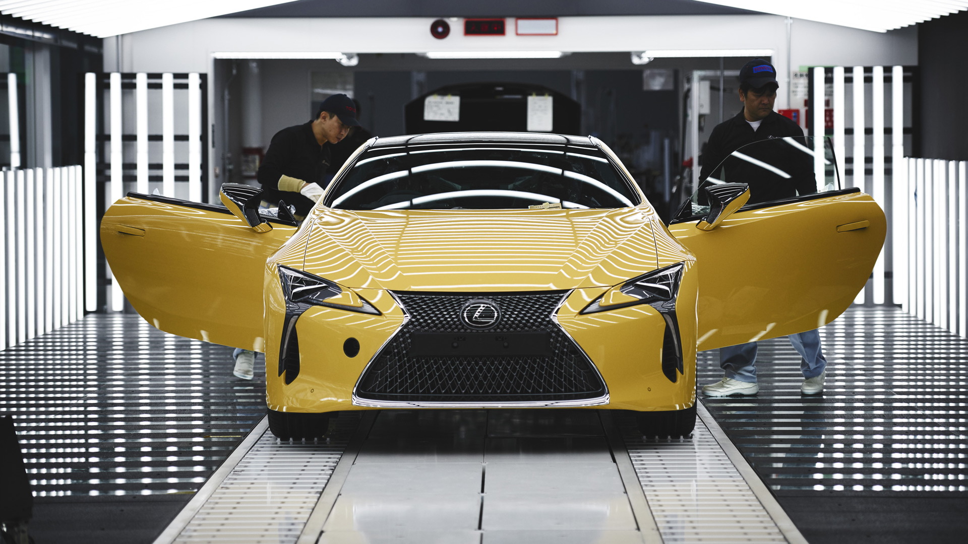 Lexus LC production at Toyota Motomachi Plant in Aichi, Japan