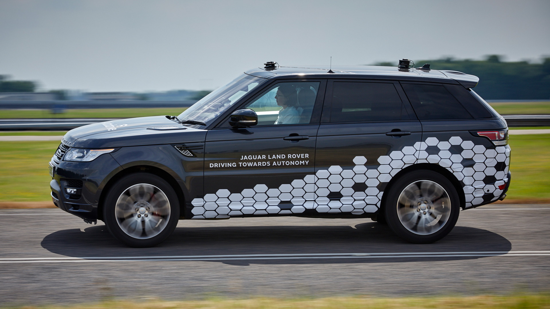 Jaguar Land Rover self-driving prototype
