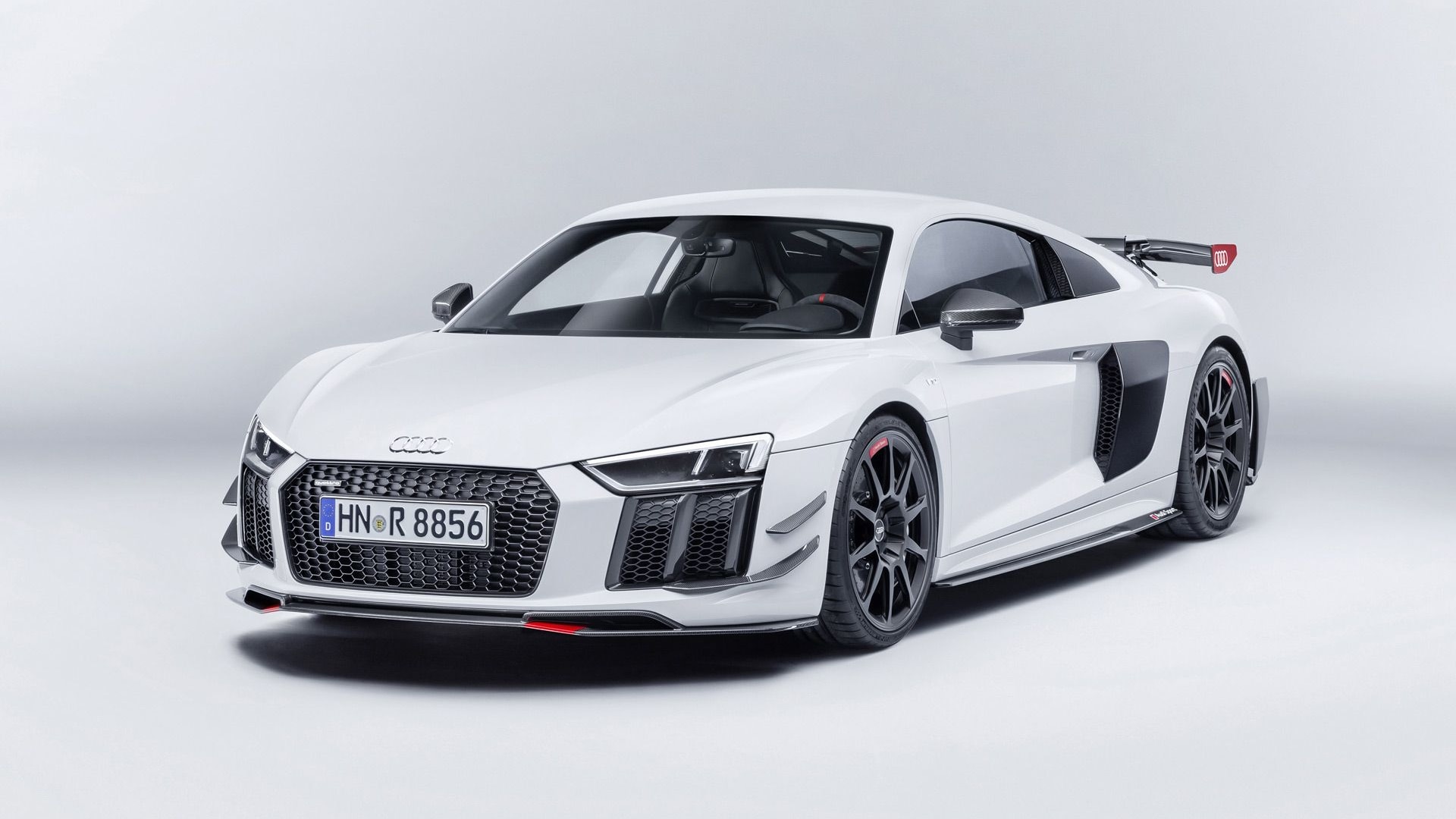 2018 Audi R8 fitted with items from Audi Sport Performance Parts range