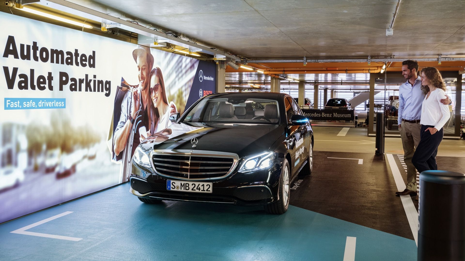 Mercedes-Benz and Bosch Automated Valet Parking