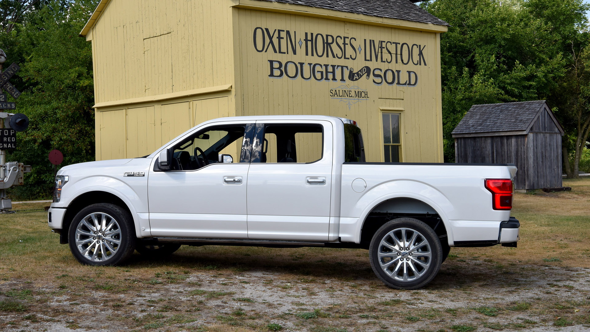 2021 F150 Limited White
