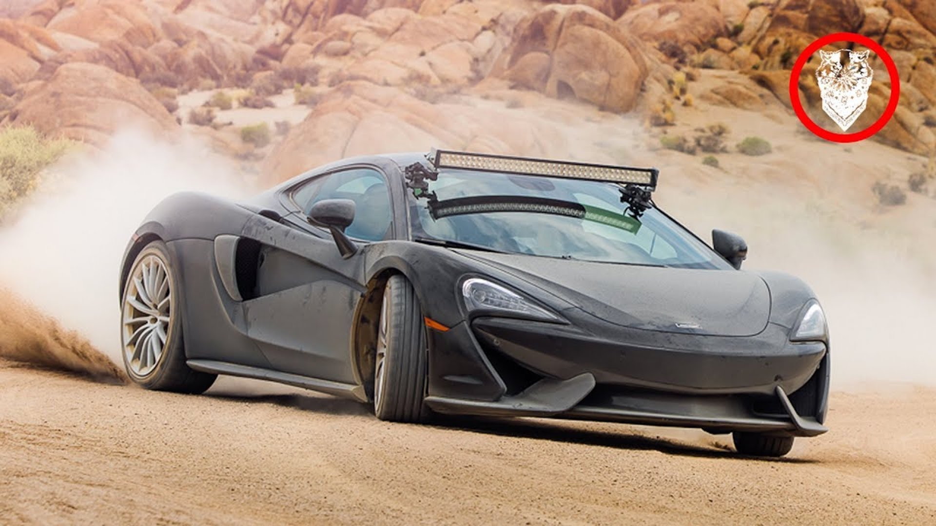 This is what it's like to take a McLaren 570GT off road