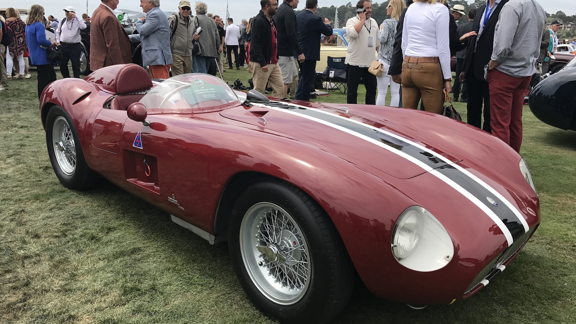 1956 Maserati 300S Fantuzzi Race Car, 2017 Pebble Beach Concours d'Elegance
