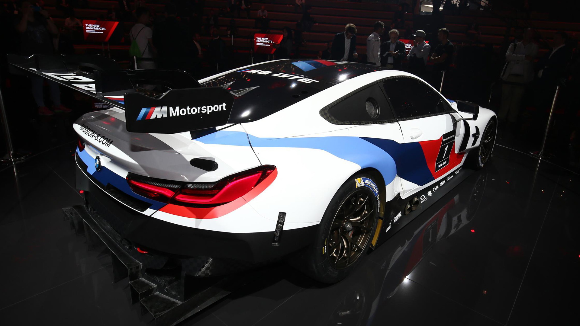 2018 BMW M8 GTE racecar, 2017 Frankfurt Motor Show