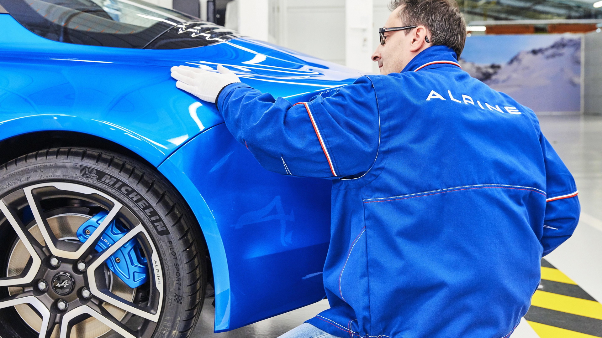 Alpine A110 production in Dieppe, France