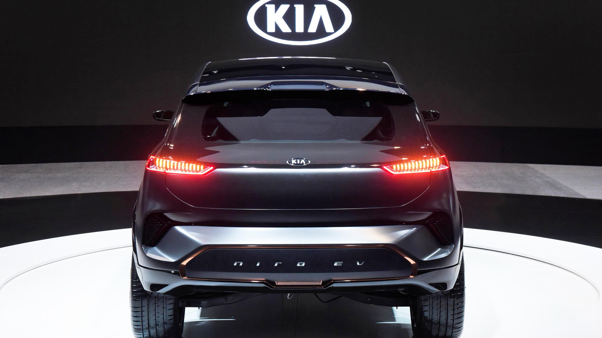Kia Niro EV concept, 2018 Consumer Electronics Show