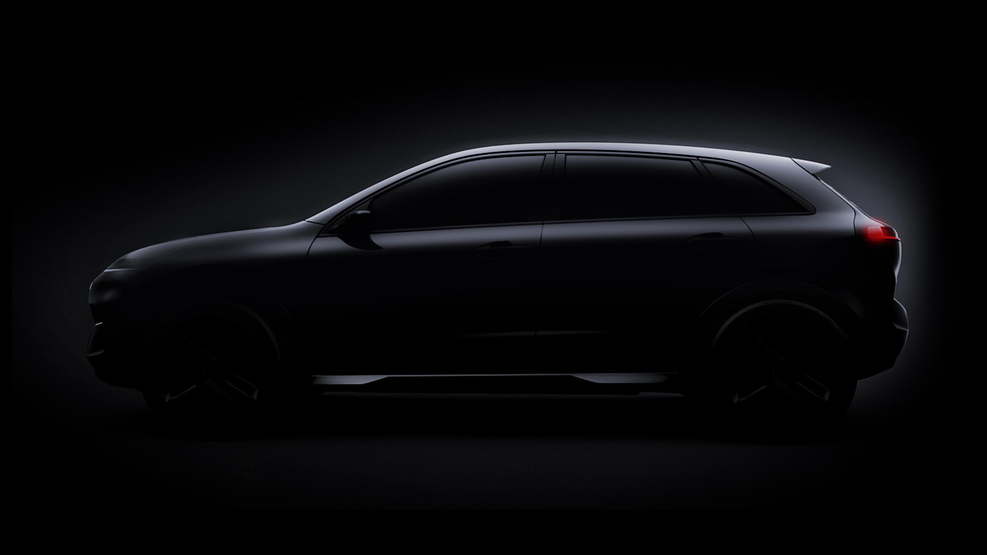 Teaser for Kia Niro EV concept debuting at 2018 Consumer Electronics Show