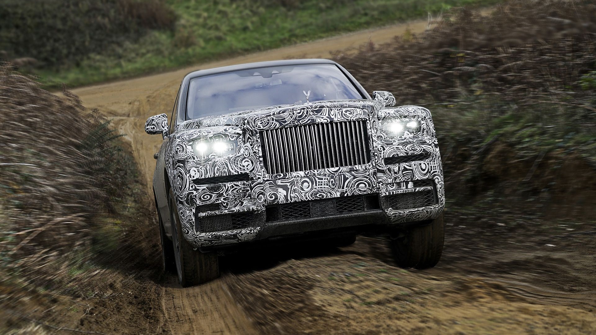 Teaser for Rolls-Royce Cullinan