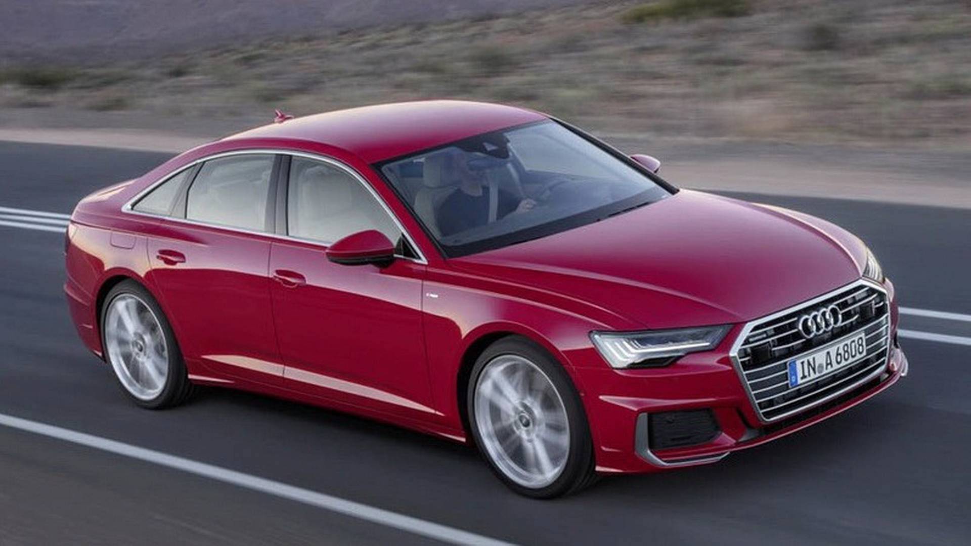 Leaked 2019 Audi A6 image