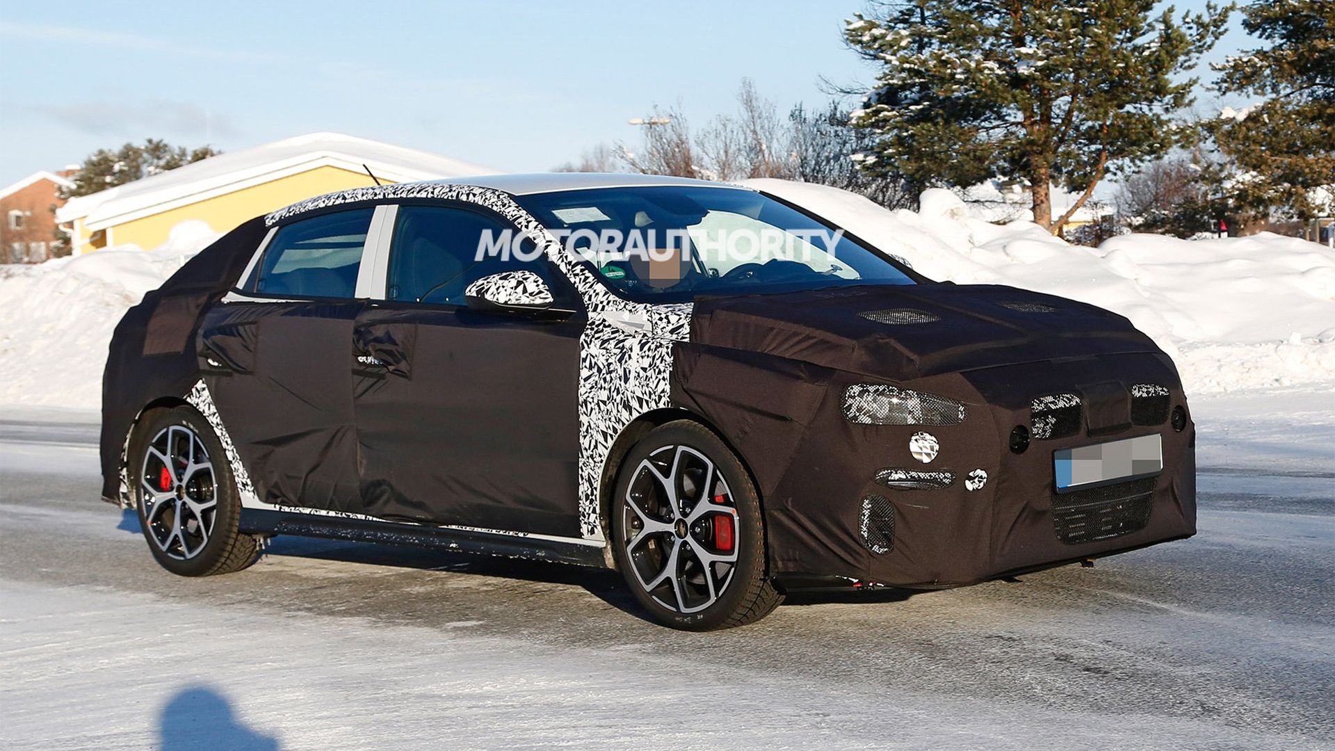 2019 Hyundai i30 Fastback N spy shots - Image via S. Baldauf/SB-Medien