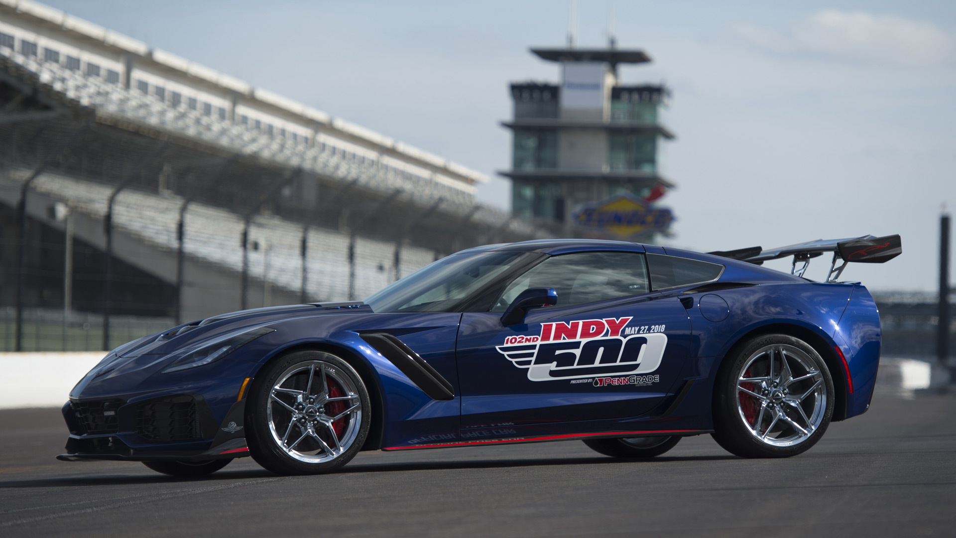 2019 Chevrolet Corvette ZR1 pace car for the  2018 Indianapolis 500