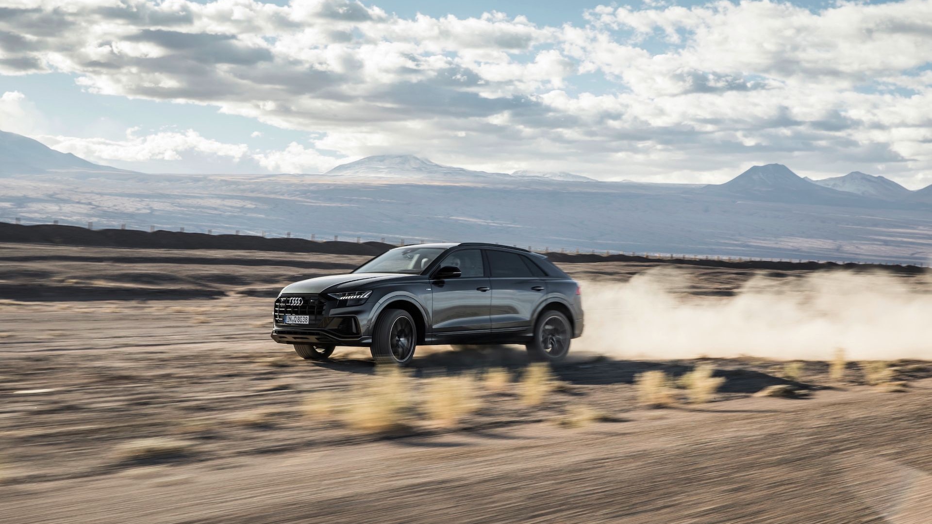 2019 Audi Q8, Atacama Desert, Chili, media drive, June 2018