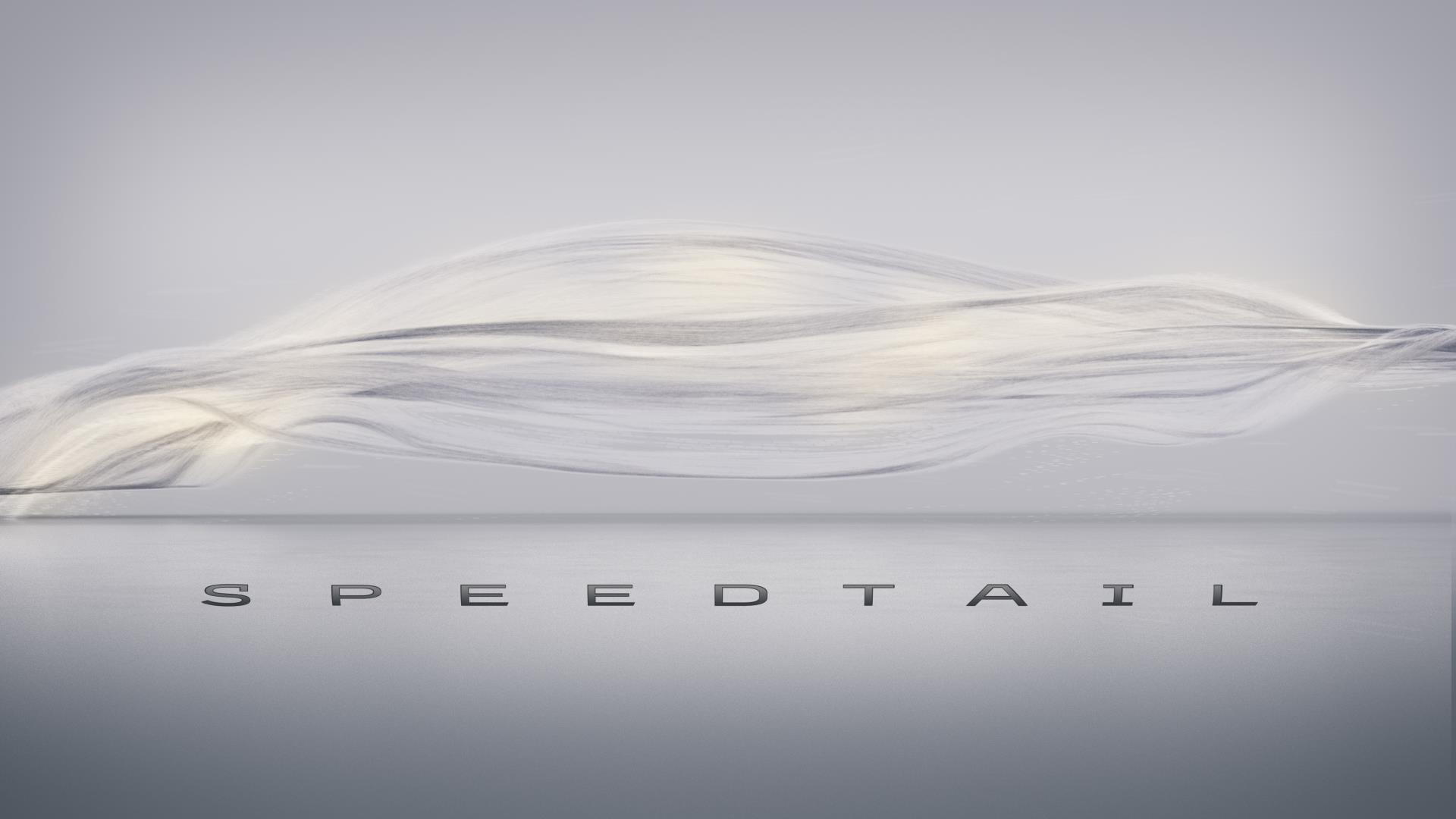 Teaser for McLaren Speedtail debuting October 26