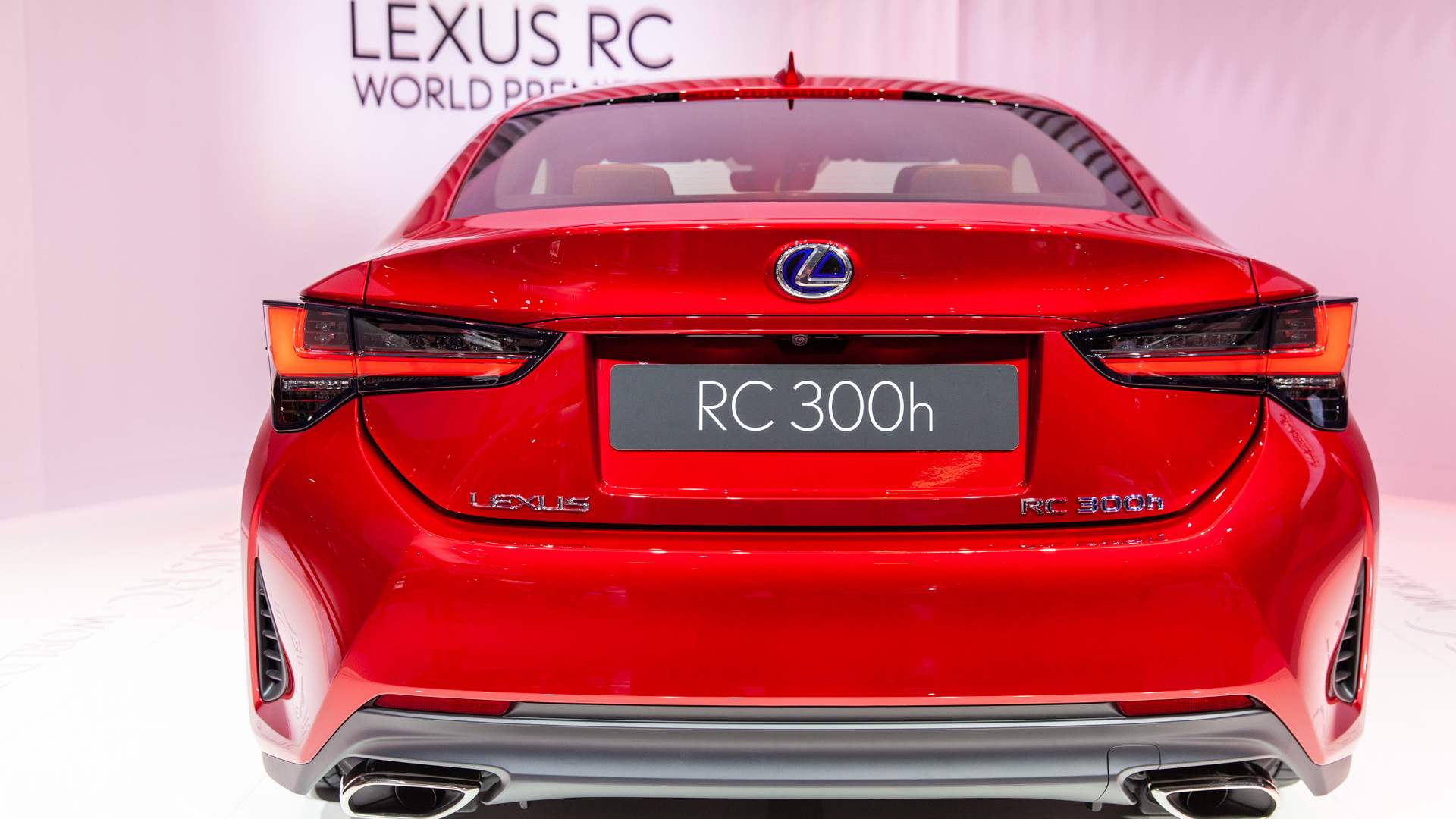 2019 Lexus RC, 2018 Paris auto show