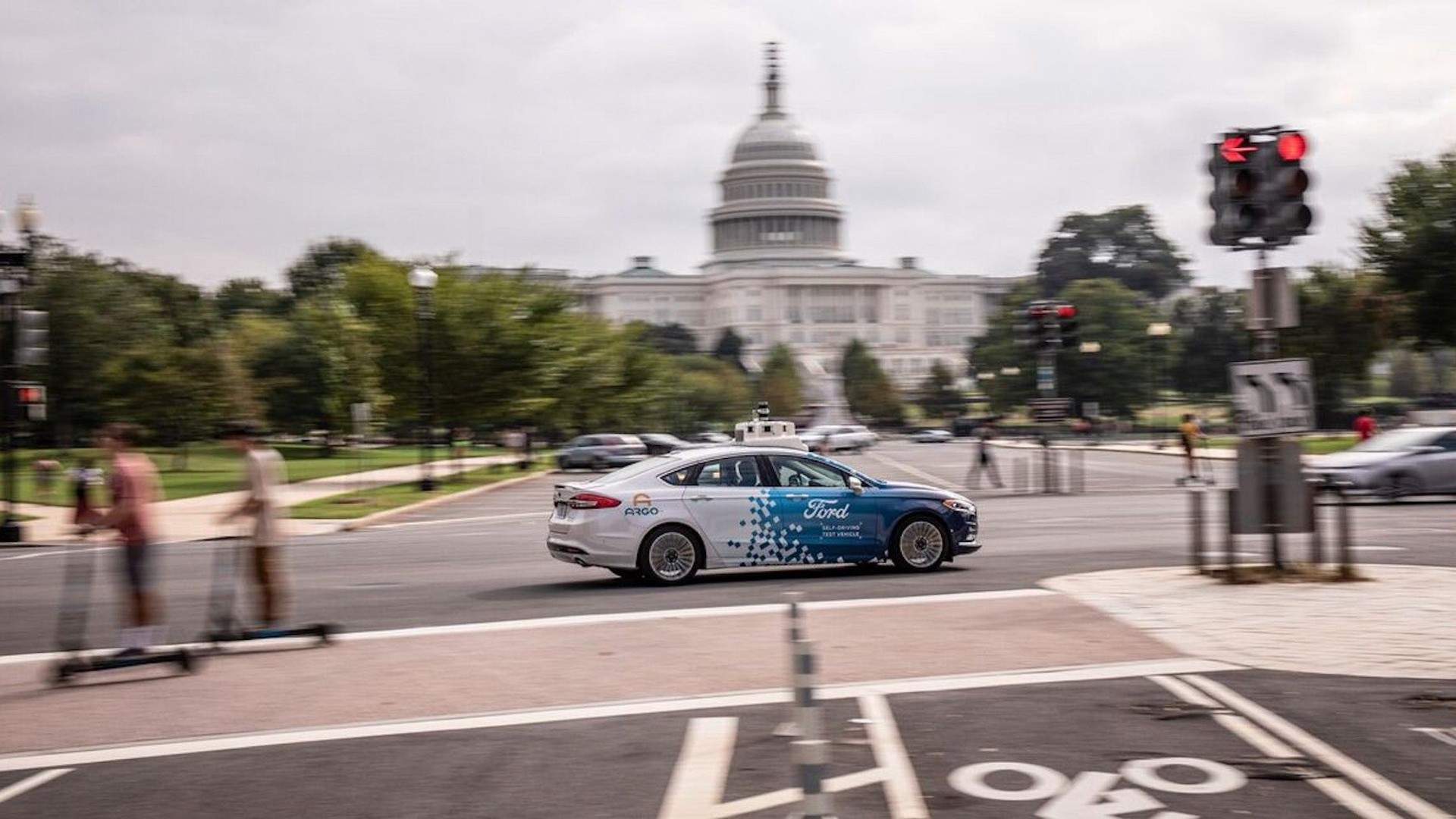 Ford self-driving cars in Washington DC