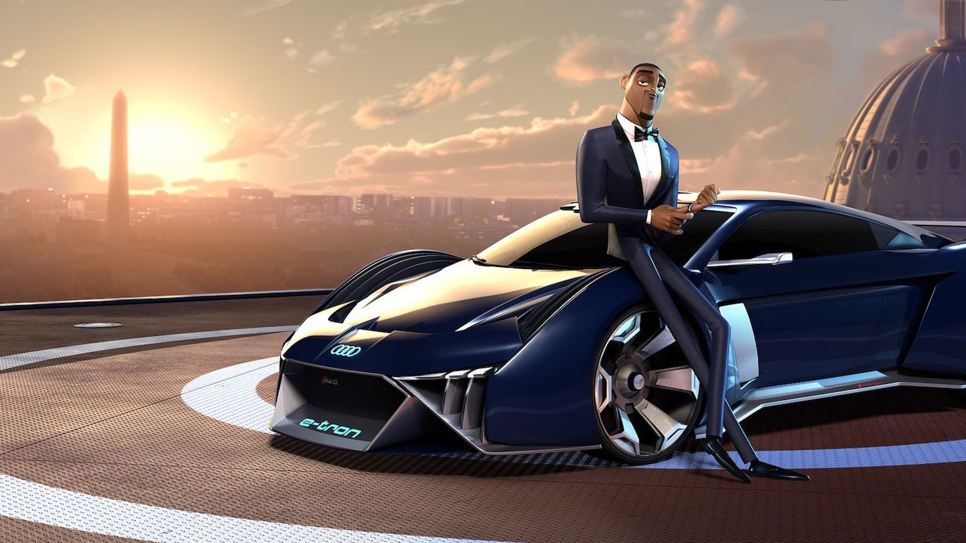 Audi RSQ e-tron concept in "Spies In Disguise"