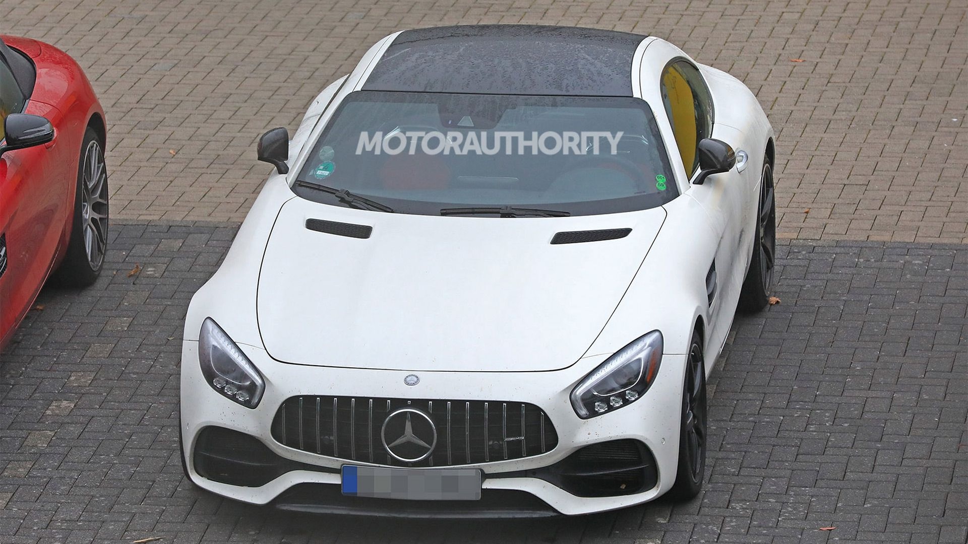 Potential six-cylinder Mercedes-AMG GT spy shots - S. Baldauf/SB-Medien
