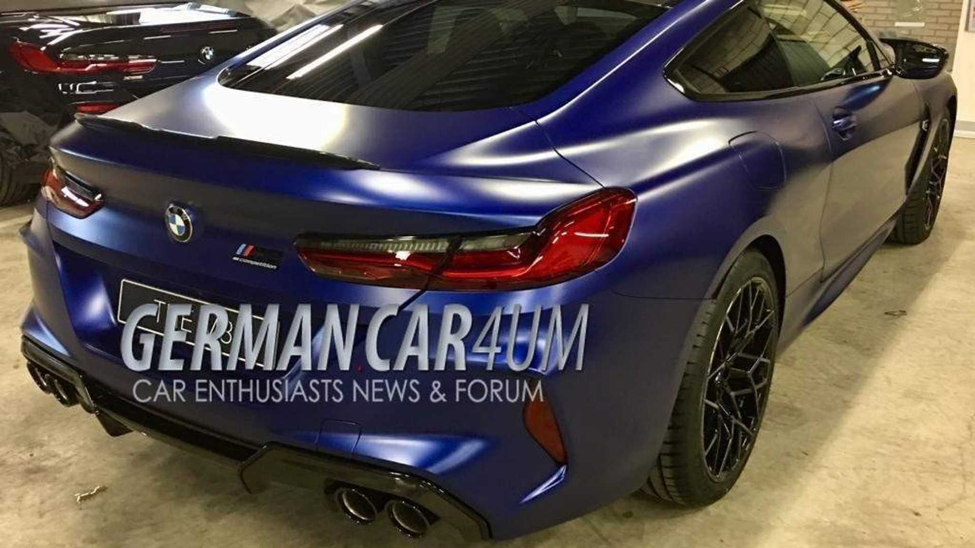 2020 BMW M8 leak - Image via German Car Forum