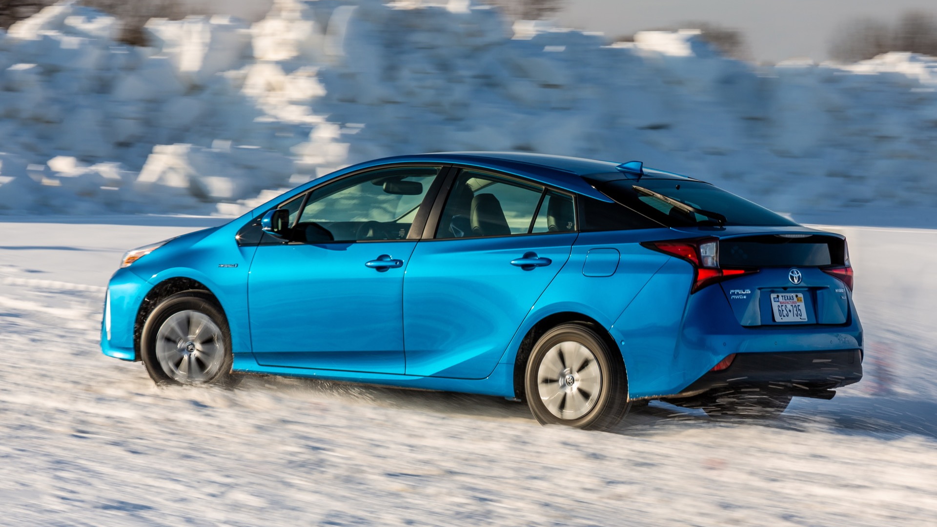 2019 Toyota Prius AWD-e XLE  -  First Drive  -  Wisconsin, December 2018