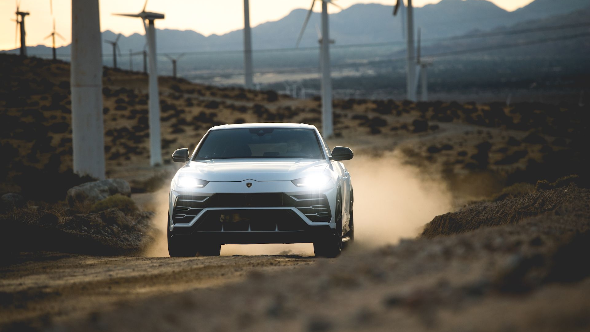 2019 Lamborghini Urus, Palm Springs media drive, December, 2018