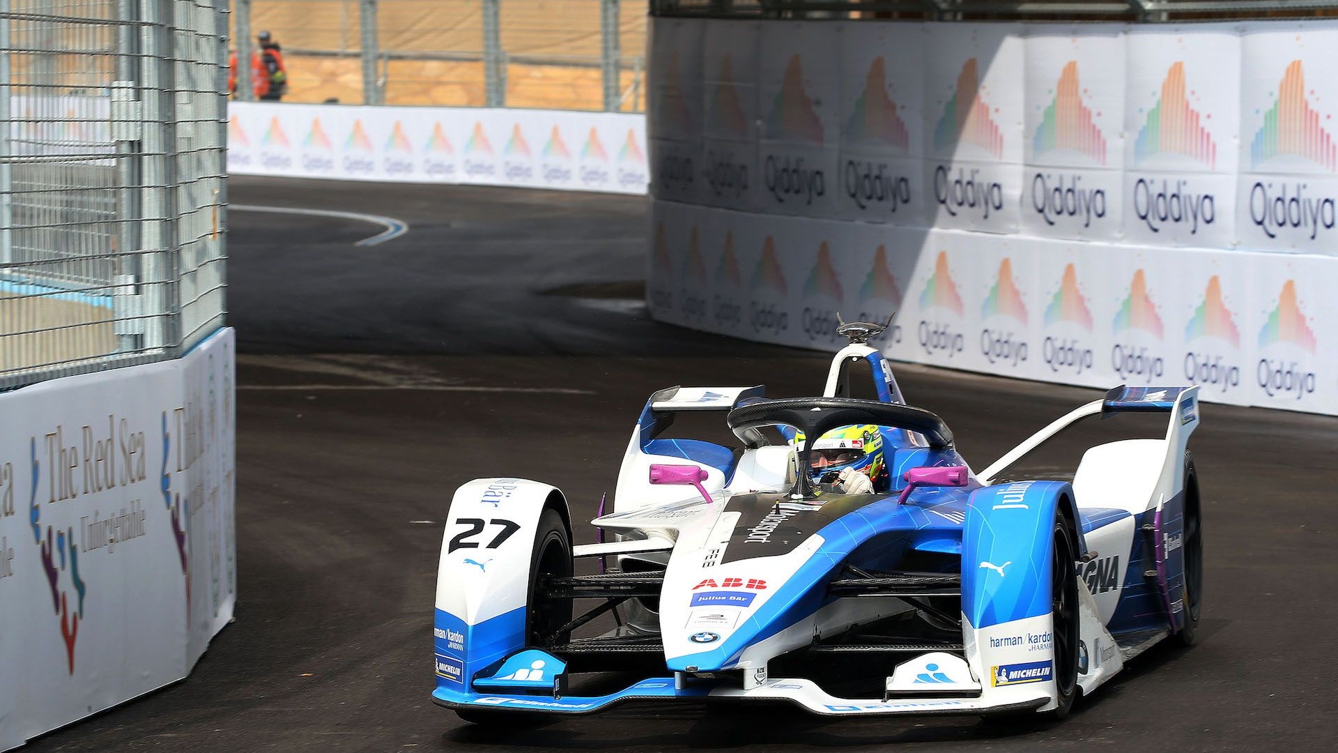 BMW i.FE18 Formula E racer, Ad Diriyah 2018