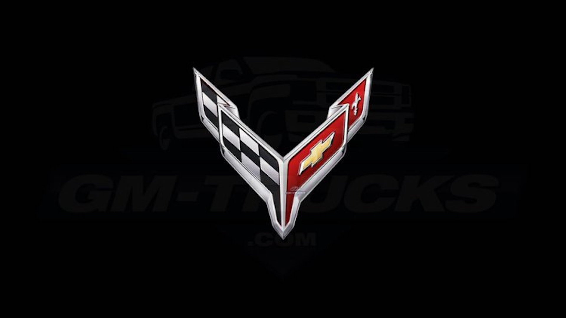 2020 Chevrolet C8 Corvette logos via GM-Trucks.com