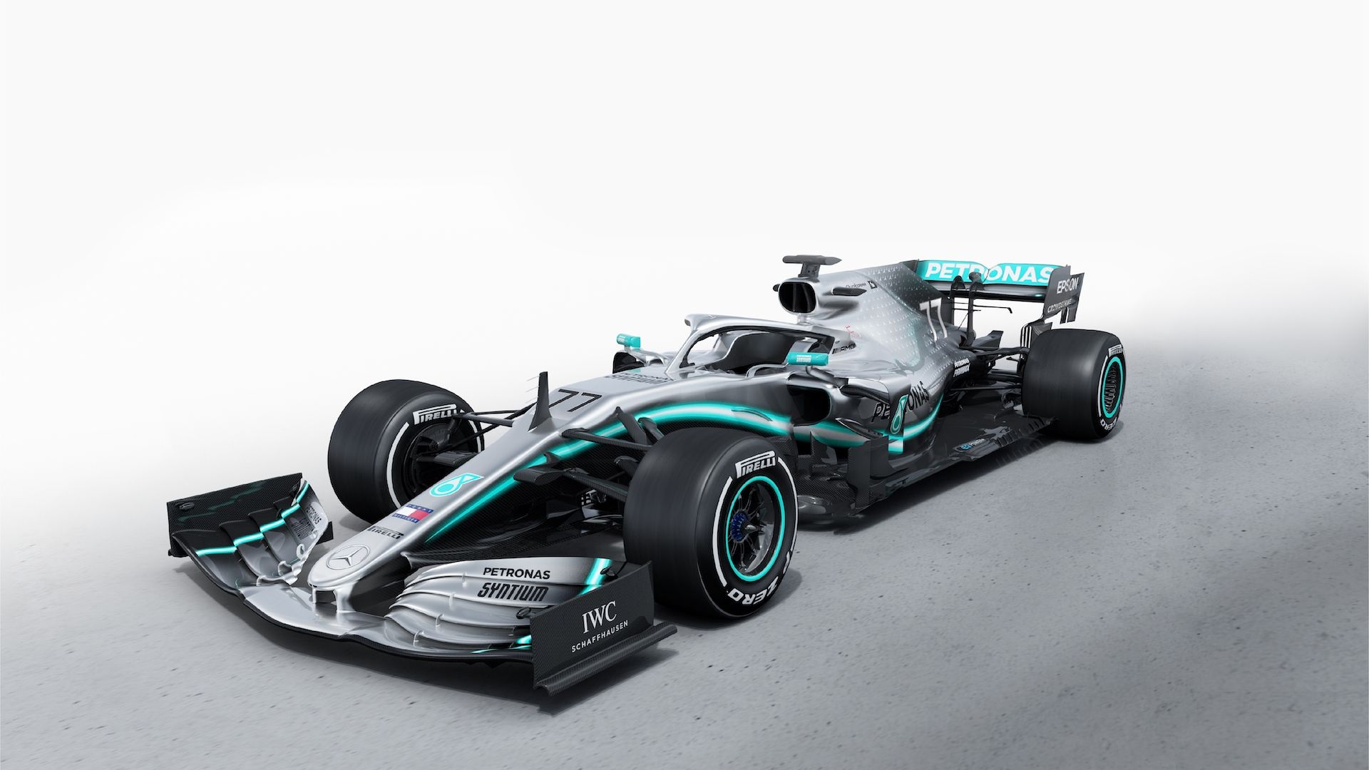 2019 Mercedes-AMG W10 Formula 1 race car