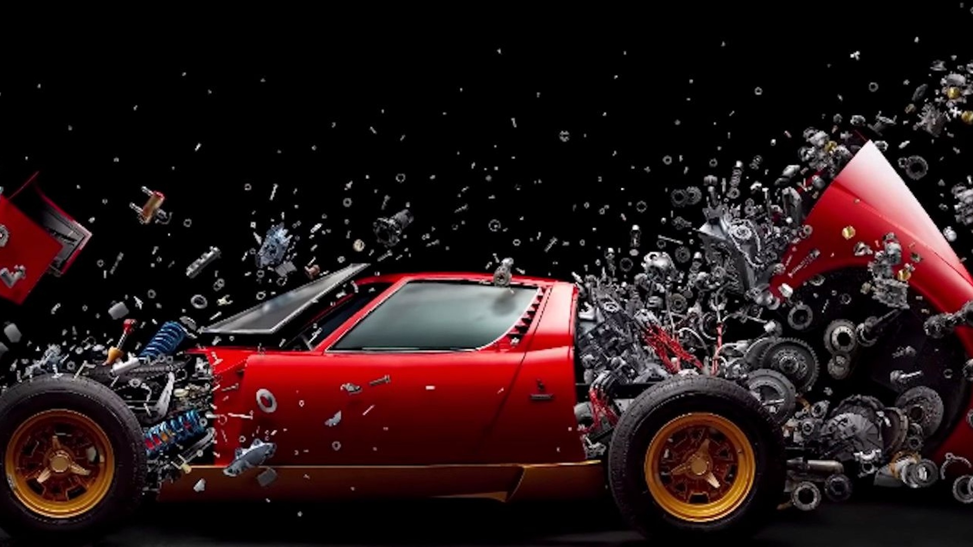 'Disintegrating Miura' by Fabian Oefner