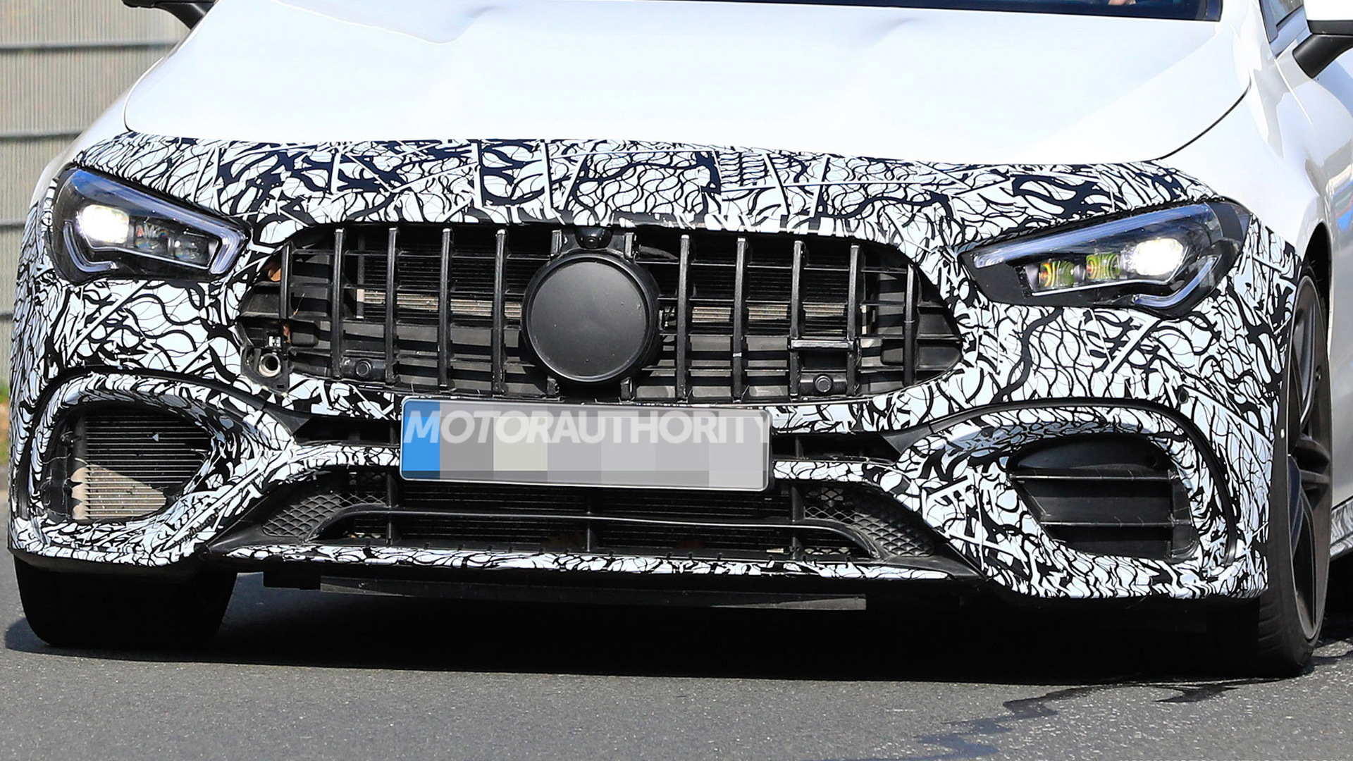 2020 Mercedes-AMG CLA45 Shooting Brake spy shots - Image via S. Baldauf/SB-Medien