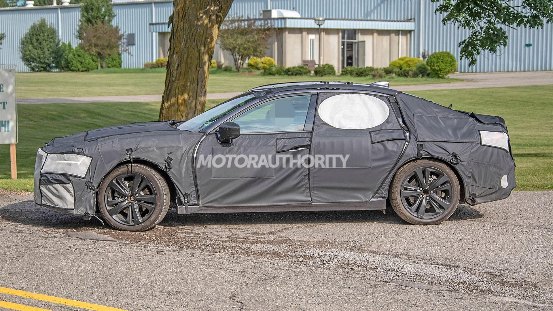 2021 Acura TLX spy shots - Photo credit: S. Baldauf/SB-Medien